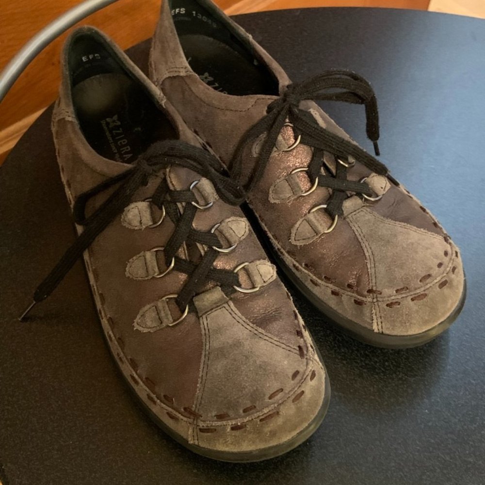 Ziera Stylish Lace-up Comfort Shoes